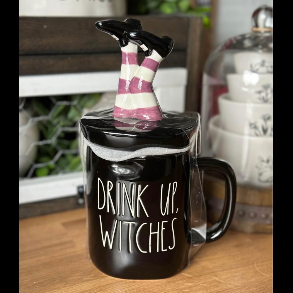 Rae Dunn Drink Up Witches Mug